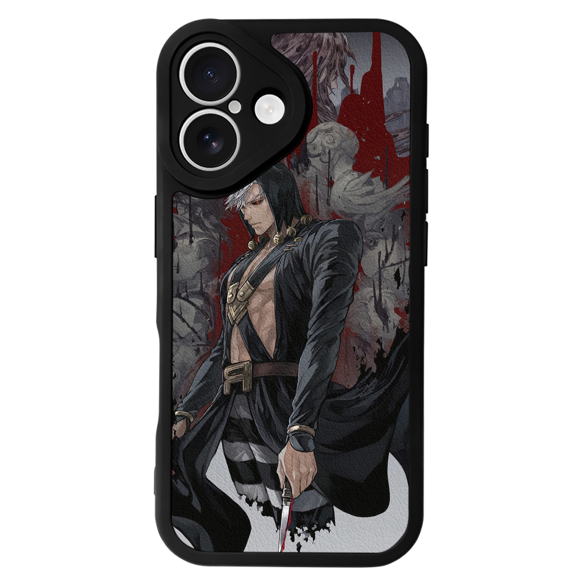 （画像用） ジョジョの奇妙な冒険 JoJo's Bizarre Adventure 【iPhone 16シリーズ対応】シリコンスマホケース（レザー調） 材質：シリコン